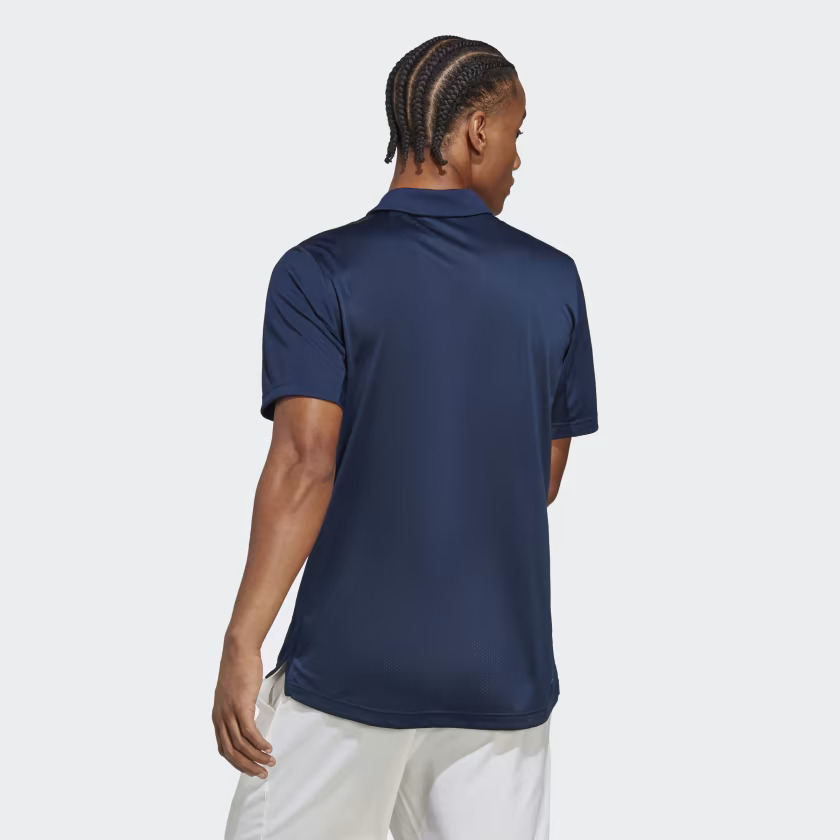 Adidas Club Tennis Polo Shirt Blue - Image 4