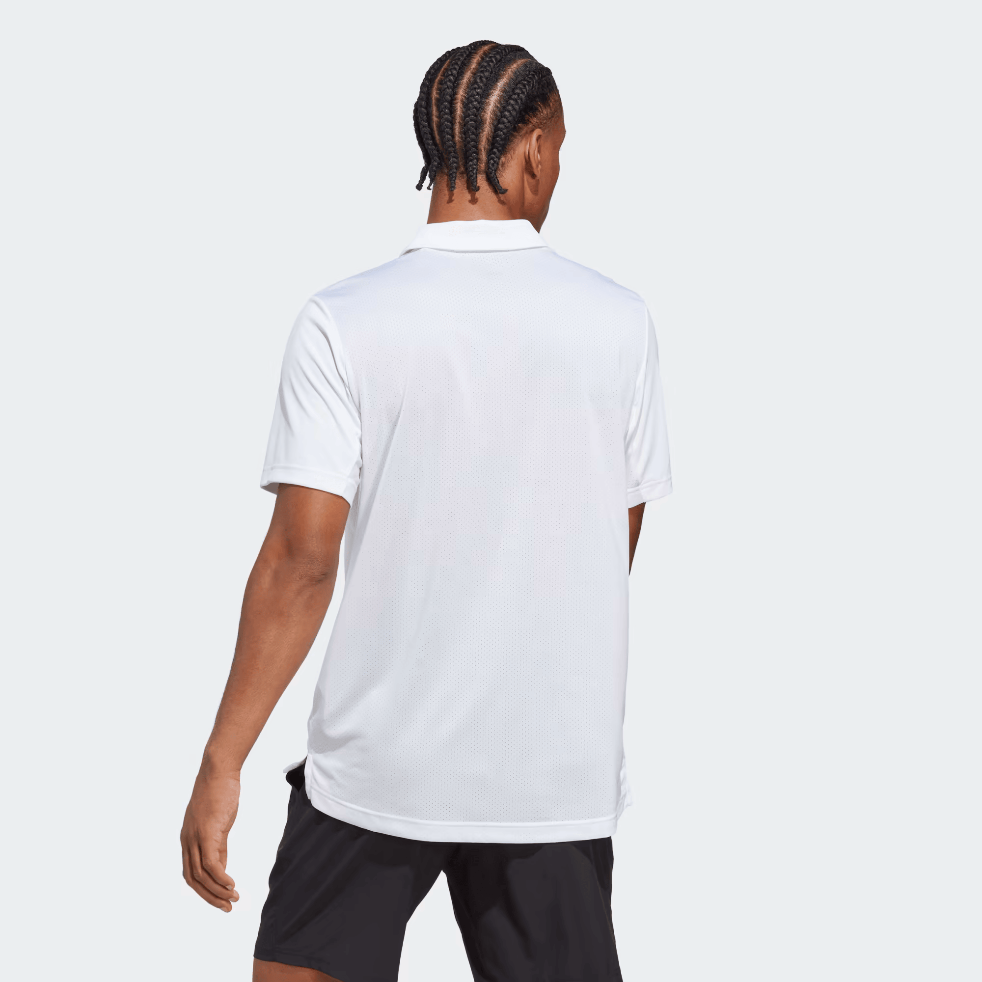 Adidas Club Tennis Polo Shirt Pulse White - Image 4