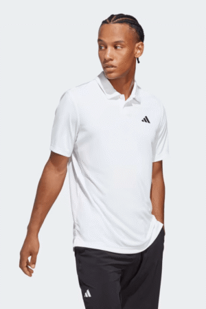 Adidas Club Tennis Polo Shirt Pulse White