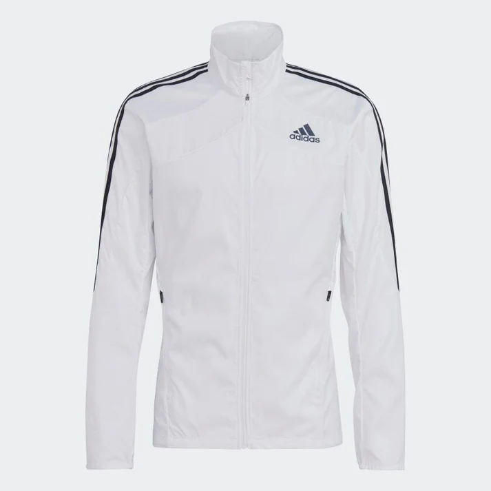 ADIDAS Half Striped Men White TrackSuit (Jacket &Track-Pants) - Image 4