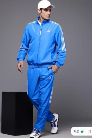 Originals Men's 3S Plain Wv Ts Sports Suits, Blue, Medium